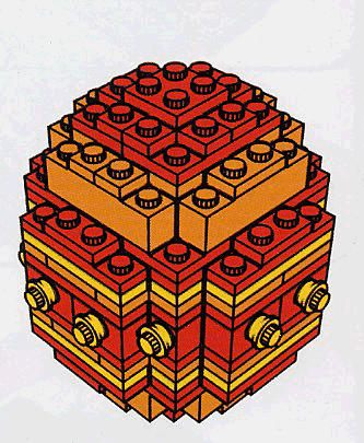 LEGO 4212850 LEGO Stores Easter Opening Egg for 2004 - Orange