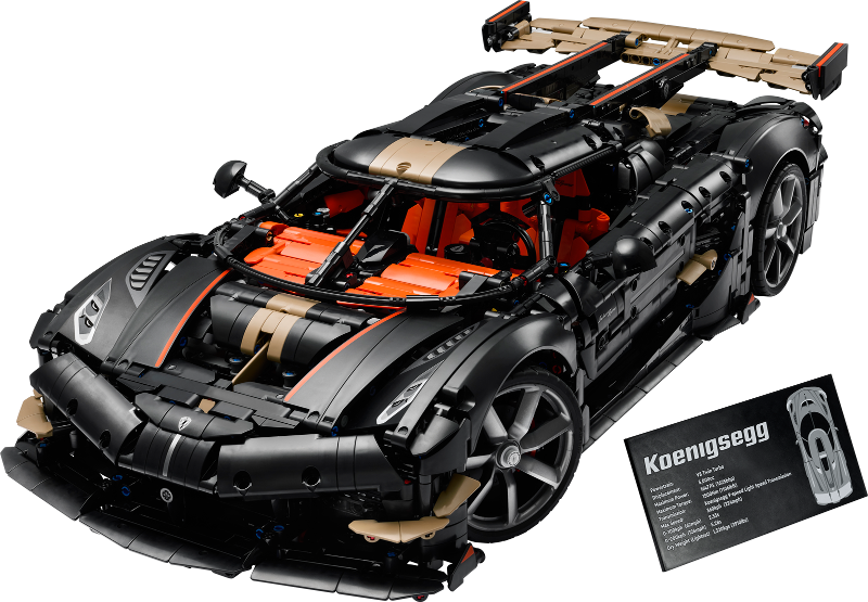 LEGO 42232 Koenigsegg Sadair's Spear