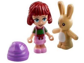 LEGO 42637-2 Advent Calendar 2024, Friends (Day  1) - Paisley, Bunny, and Hat