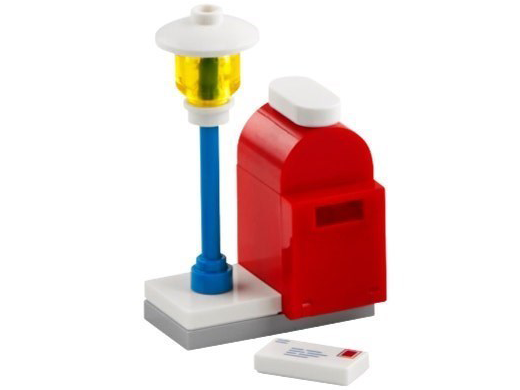 LEGO 42637-9 Advent Calendar 2024, Friends (Day  8) - Lamp and Mailbox