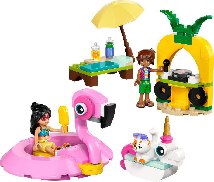 LEGO 42658 Unicorn & Flamingo Pool Party