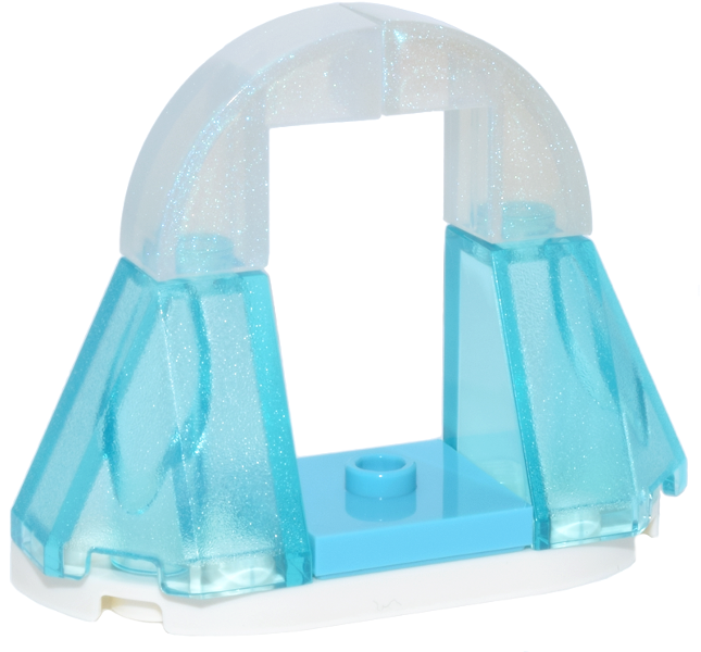 LEGO 42698-13 Advent Calendar 2026, Friends (Day 12) - Ice Arch Stand with Trans-Light Blue Sides