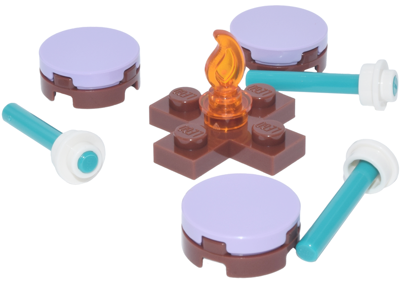 LEGO 42698-23 Advent Calendar 2026, Friends (Day 22) - Campfire, Marshmallows and Cushions