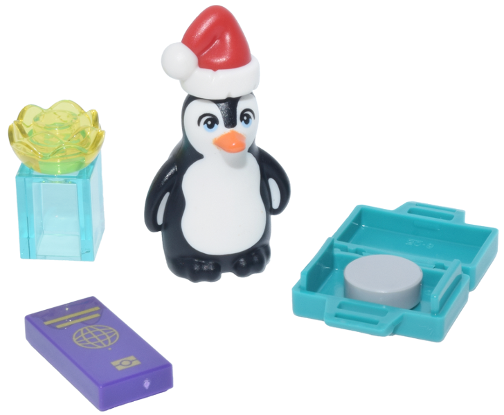 LEGO 42698-25 Advent Calendar 2026, Friends (Day 24) - Penguin, Present, Suitcase and Passport