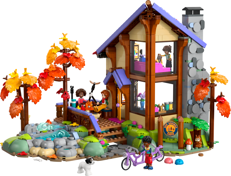 LEGO 42705 Cozy Fall Forest Cabin