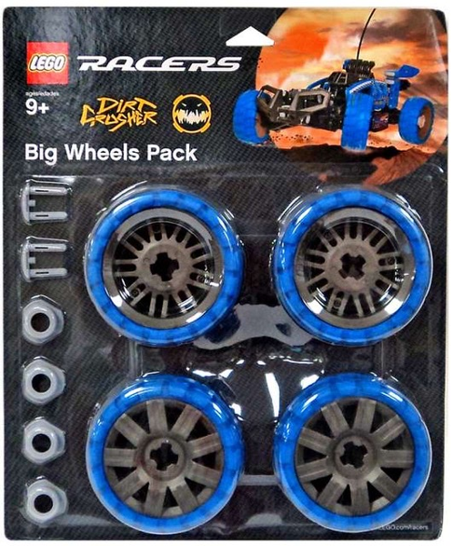 LEGO 4286024 Big Wheels Pack, Dirt Crusher (Blue)