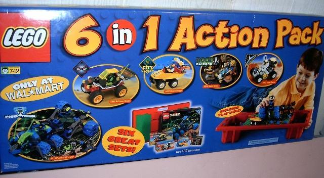 LEGO 4288478676 6 in 1 Action Pack (Walmart Exclusive)