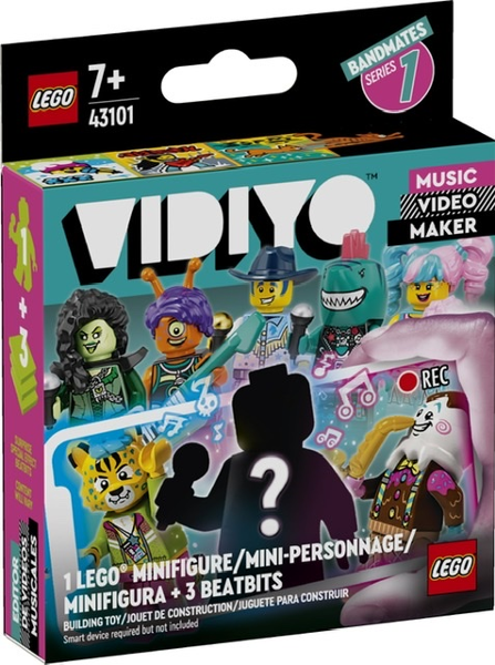 LEGO 43101 Minifigure, Vidiyo Bandmates, Series 1 (Complete Random Set of 1 Minifigure)
