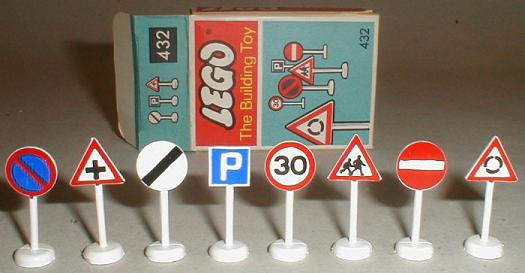 LEGO 432 Road Signs (The Building Toy)
