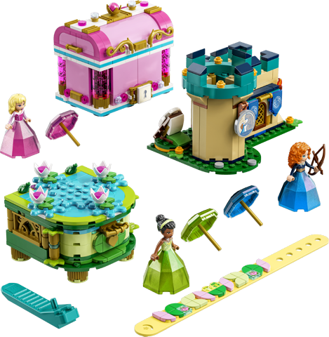 LEGO 43203 Aurora, Merida and Tiana’s Enchanted Creations