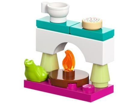 LEGO 43253-15 Advent Calendar 2024, Disney (Day 14) - Fireplace, Frog, Milk and Cookies
