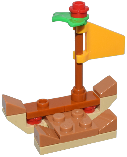 LEGO 43253-8 Advent Calendar 2024, Disney (Day  7) - Moana's Boat