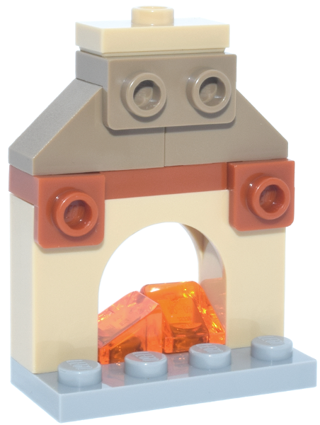 LEGO 43273-10 Advent Calendar 2025, Disney Frozen (Day 9) - Fireplace