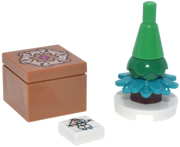 LEGO 43273-21 Advent Calendar 2025, Disney Frozen (Day 20) - Present and Tree