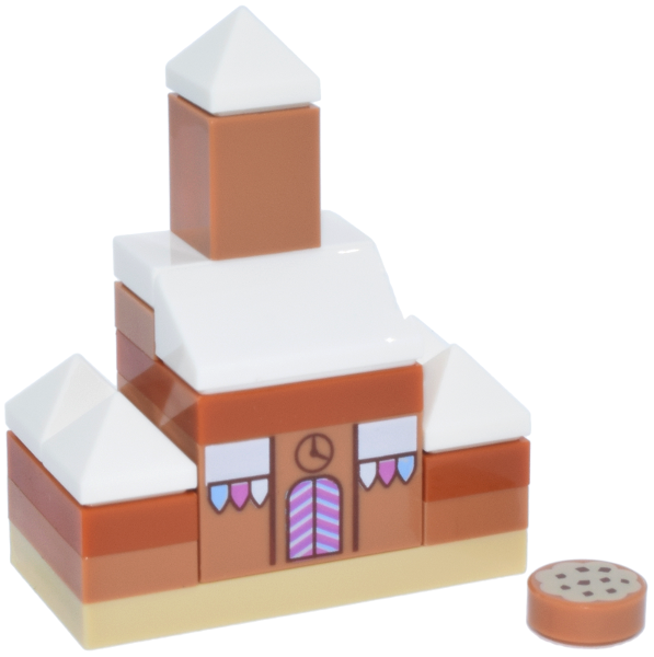 LEGO 43273-3 Advent Calendar 2025, Disney Frozen (Day 2) - Gingerbread House
