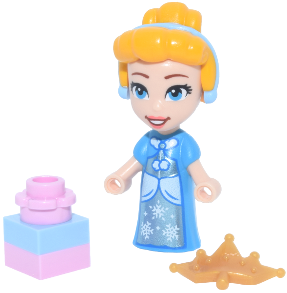 LEGO 43298-2 Advent Calendar 2026, Disney Princess (Day  1) - Cinderella, Crown Tiara and Present