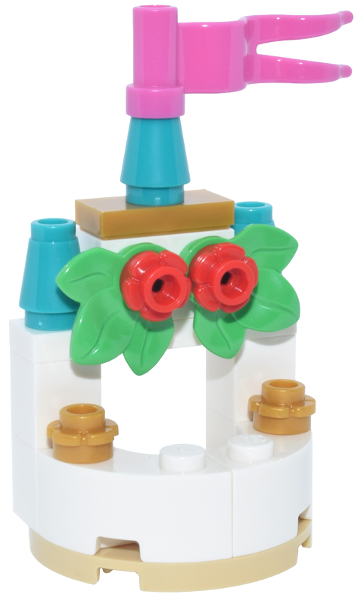 LEGO 43298-25 Advent Calendar 2026, Disney Princess (Day 24) - Stage Balcony with Garland and Flag