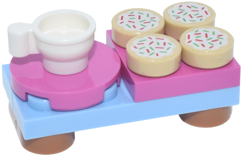 LEGO 43298-5 Advent Calendar 2026, Disney Princess (Day  4) - Table with Cup and Cookies