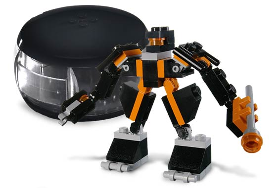LEGO 4335 Black Robots Pod blister pack