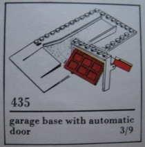 LEGO 435-2 Garage Plate and Door (The Building Toy)
