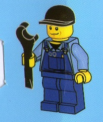 LEGO 4428-10 Advent Calendar 2012, City (Day  9) - Mechanic with Wrench