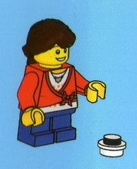 LEGO 4428-17 Advent Calendar 2012, City (Day 16) - Girl with Snowball