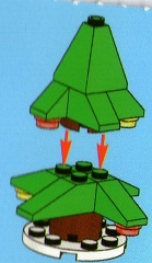 LEGO 4428-4 Advent Calendar 2012, City (Day  3) - Christmas Tree