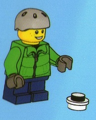 LEGO 4428-7 Advent Calendar 2012, City (Day  6) - Boy with Snowball