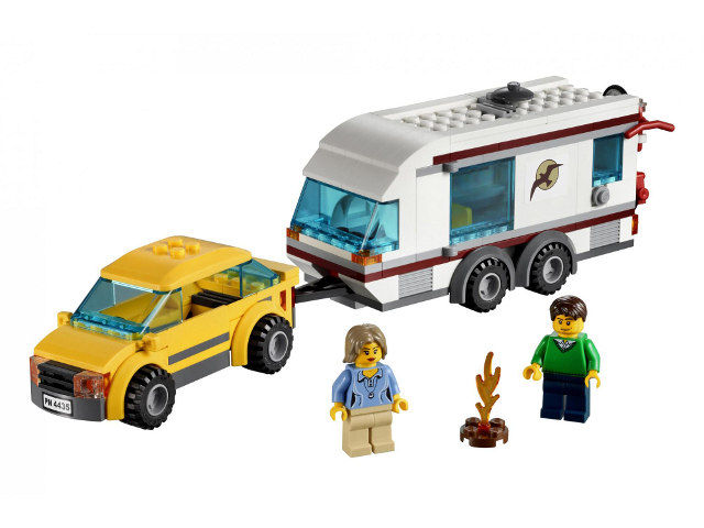 LEGO 4435 Car and Caravan