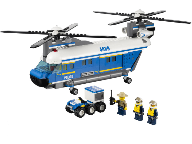 LEGO 4439 Heavy-Duty Helicopter