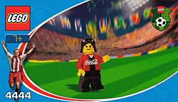 LEGO 4444 Coca-Cola Defender 2 polybag