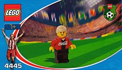 LEGO 4445 Coca-Cola Middle Fielder 1 polybag