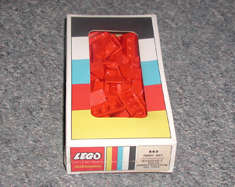 LEGO 445-3 Roof Bricks