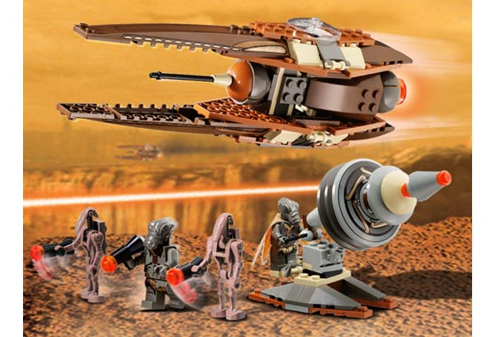 LEGO 4478-2 Geonosian Fighter, Blue Box