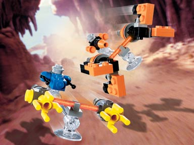 LEGO 4485 Sebulba's Podracer & Anakin's Podracer - Mini