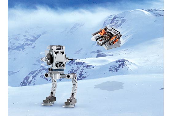 LEGO 4486 AT-ST & Snowspeeder - Mini