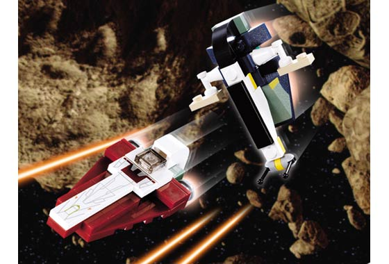 LEGO 4487 Jedi Starfighter & Slave I - Mini