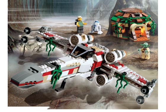LEGO 4502-2 X-wing Fighter (Dagobah), Original Trilogy Edition box