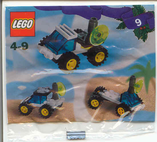 LEGO 4524-10 Advent Calendar 2002, Creator (Day  9) - Space Buggy