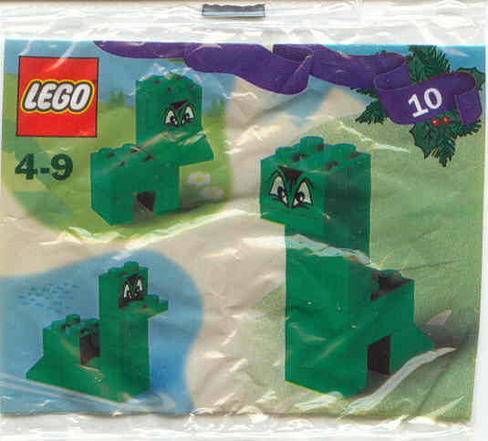 LEGO 4524-11 Advent Calendar 2002, Creator (Day 10) - Dinosaur