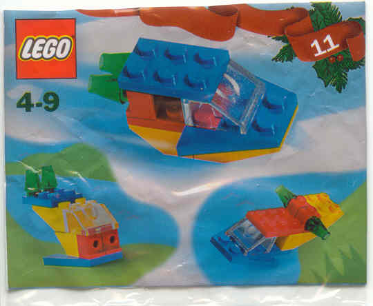 LEGO 4524-12 Advent Calendar 2002, Creator (Day 11) - Speedboat
