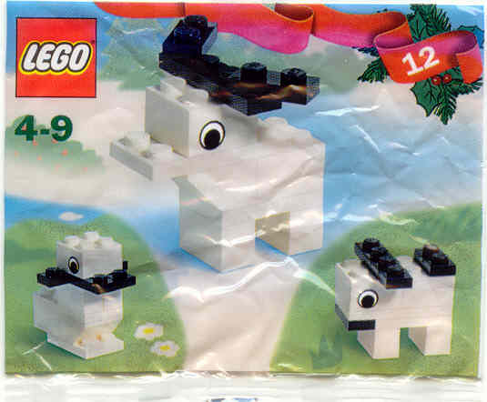 LEGO 4524-13 Advent Calendar 2002, Creator (Day 12) - Reindeer