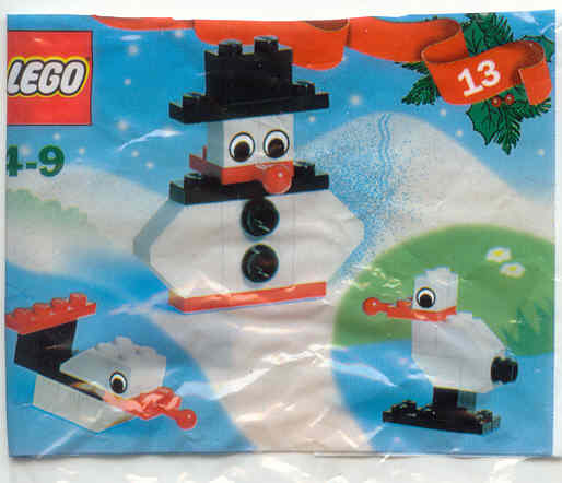 LEGO 4524-14 Advent Calendar 2002, Creator (Day 13) - Snowman
