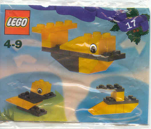 LEGO 4524-18 Advent Calendar 2002, Creator (Day 17) - Whale