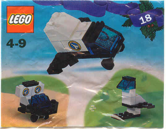 LEGO 4524-19 Advent Calendar 2002, Creator (Day 18) - Space Shuttle