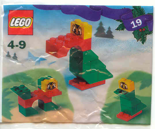 LEGO 4524-20 Advent Calendar 2002, Creator (Day 19) - Parrot