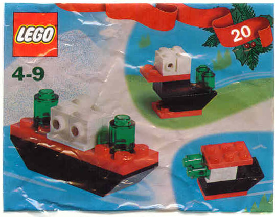 LEGO 4524-21 Advent Calendar 2002, Creator (Day 20) - Steamship