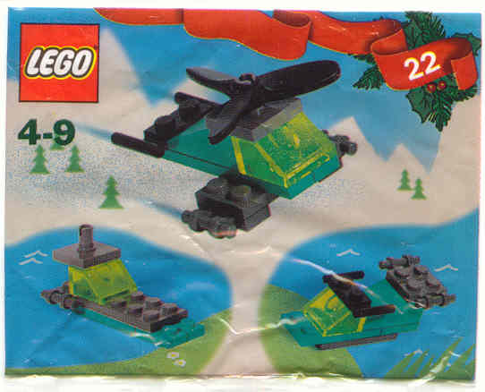 LEGO 4524-23 Advent Calendar 2002, Creator (Day 22) - Helicopter