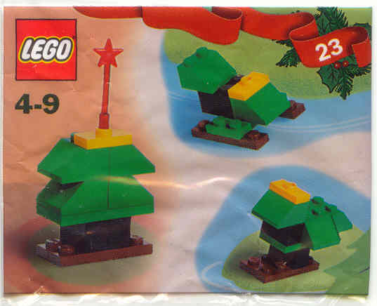LEGO 4524-24 Advent Calendar 2002, Creator (Day 23) - Christmas Tree
