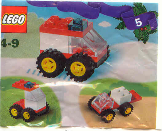 LEGO 4524-6 Advent Calendar 2002, Creator (Day  5) - Ambulance